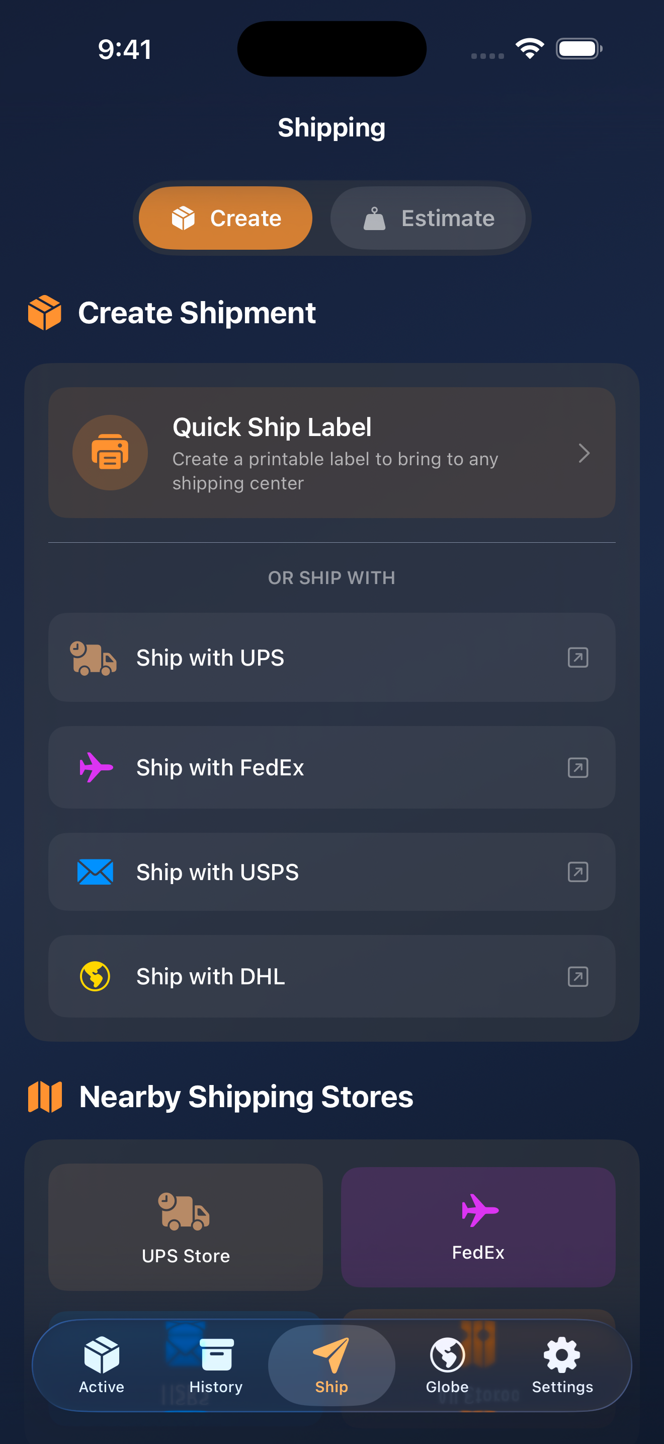 Ship Packages